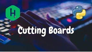 191 - Cutting Boards | Greedy | Hackerrank Solution | Python