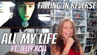 ALL MY LIFE - FALLING IN REVERSE Reaction OMV Ronnie Radke & Jelly Roll #reaction #fallinginreverse