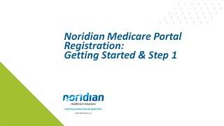 Noridian Medicare Portal Registration: Getting Started & Step 1