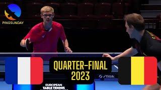 Felix LEBRUN vs Cedric NUYTINCK | France vs Belgium 4/4