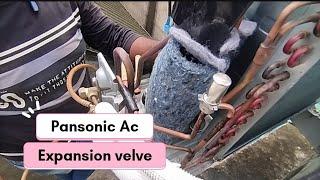Solving the Panasonic AC Expansion Valve Problem Easily || expansion valve change ||TechnicalHulchal