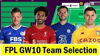 FPL GW 10 Top Trend Players | Fantasy Premier League GameWeek 10 Tips