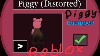 Roblox Piggy : Distorted piggy /Penny distorted  skin  Halloween #17