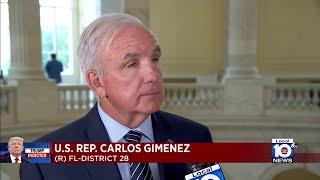 Rep. Carlos Gimenez supports Trump despite charges