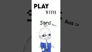 Play with Sans!(Follow the circle) | Pt.1 | UT Sans AUs | #gacha #gachalife2 #gachatrend #fyp