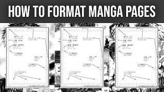 How To Set Up Page Margins / Trim Marks For PRINTING Comics And Manga
