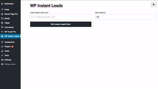 WP Instant Leads_How To Generate 50 Leads In Under 30 Seconds Reviews and Bonus by Mattew Mcdonald