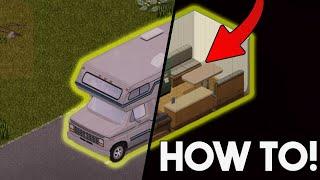 HOW TO LIVE IN YOUR RV TUTORIAL | PROJECT ZOMBOID