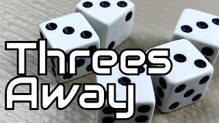 How to Play Threes Away | dice games | Skip Solo