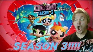 MULTIVERSUS POWERPUFF GIRLS REACTION! MULTIVERSUS SEASON 3!