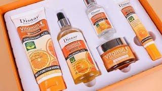 DISAAR scincare with vitamin c and hyaluronic acid serum