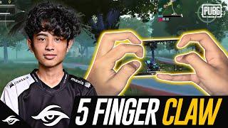UHIGH Five Finger Claw Handcam Highlights | PUBG Mobile
