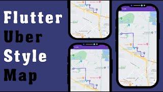 Part 6 | Flutter Google Maps Tutorial  Location Tracking, Maps, Markers, Polylines, Directions API