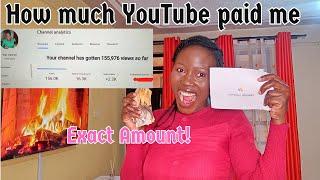 MY FIRST YOUTUBE PAYCHECK! KENYAN YOUTUBER/How Much I Earned As A Small YouTuber In Kenya/Linda Mary