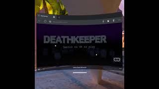 Deathkeeper - 13Kb JavaScript WebXR VR Game for JS13KGames