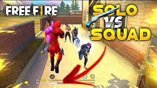 SOLO VS SQUAD  | Free Fire Max | Poco F6 Br Ranked Full Gameplay | #garenafreefire #fullgameplay