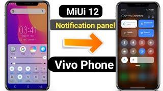 How to set miui 12 control panel in vivo phone