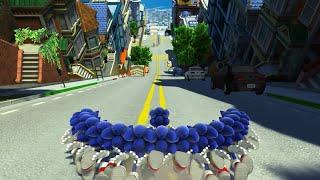 Sonic Generations - Me and the boys escaping from the city