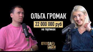 22 000 000 руб на тортиках. Кондитер Ольга Громак.