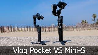 Moza Mini S vs Feiyu Tech Vlog Pocket Smartphone Gimbal Comparison