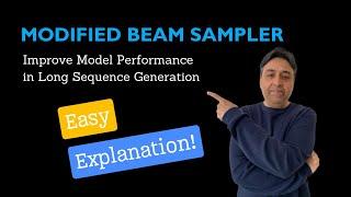 Modified Beam Sampler - Improve Model Performance in Long Sequence Generation