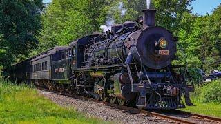 New Haven 3025: Colorful Late Spring Steam on the Valley Railroad