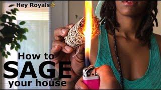 HOW TO SAGE YOUR HOUSE | WALK THROUGH | PRINCESS PLATINUMM