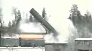 Запуск ракеты с ядерного поезда-призрака "Баргузин"
