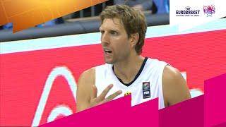 Das DBB-Team schwärmt von Dirk Nowitzki | EuroBasket | MagentaSport