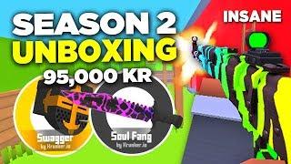 INSANE Krunker.io SEASON 2 Unboxing (90K+ KR OPENING)