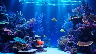 4K Aquarium: Unterwasserwelt mit Fischen, Korallenriffen & Unterwassergeräuschen