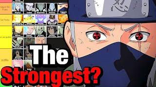 Ranking Naruto Characters: Power Tier List From Weakest To Strongest | LightningSnow