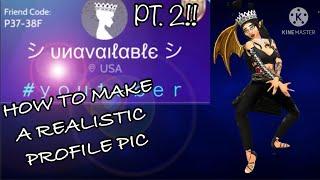 HOW TO MAKE A REALISTIC PROFILE PICTURE IN AVAKIN LIFE PART 2!! (EASY!!)