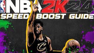 NBA 2k24 Speed booster Animations Guide