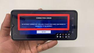 How to fix CONNECTION ERROR NO INTERNET CONNECTION problem solve in Asphalt 9: Legends