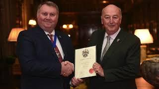 Duke of Devonshire presented with Honorary Fellowship to the Institute of Quarrying