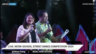 LIVE: Street dance competition, dinaluhan nila Mayor Vico, Cong Roman | iNews Pasig