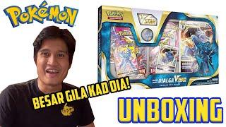 POKEMON CARD UNBOXING! BESAR GILA DIALGA!