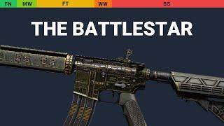 M4A4 The Battlestar - Skin Float And Wear Preview