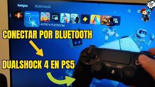 Tutorial - Como usar el dualshock 4  por bluetooth en nuestra PLAYSTATION 5 paso a paso