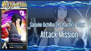 Sasuke Uchiha (Vs Itachi) 7 Star  Attack Mission | New Leaks