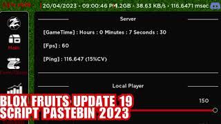 BLOX FRUITS UPDATE 19 SCRIPT PASTEBIN 2023 | Zen Hub