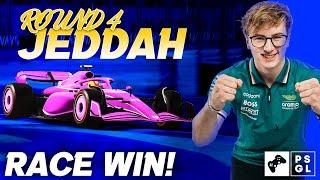 FIRST RACE WIN IN PSGL F1! - PSGL Round 4 Jeddah