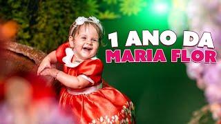 MOSTREI A FESTA COMPLETA DA MARIA FLOR!!