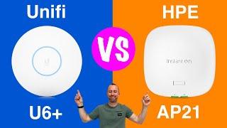 HPE Networking Instant On AP21 vs Ubiquity Unifi U6+ -  WHICH ONE SHOULD YOU BUY?