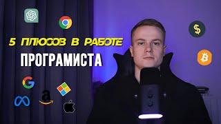 Плюсы в работе программиста