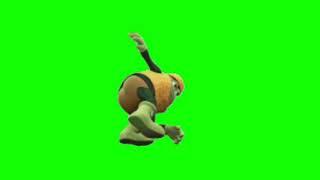 killer Bean  /Green screen