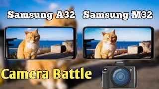 Samsung A32 Vs Samsung M32 || Camera Comparison