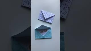 Как сделать конверт из бумаги Paper envelope #shorts