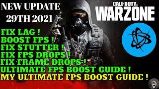 COD: WARZONE SEASON 4 - How to Fix FPS Drops After new Update (July 29) - *NEW UPDATE*